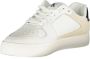 Calvin Klein Sportieve Vetersneakers Wit Print Logo Multicolor Heren - Thumbnail 4