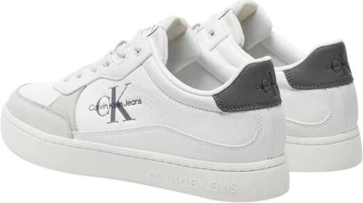 Calvin Klein Witte Sneakers Stijlvol Comfortabel White Heren