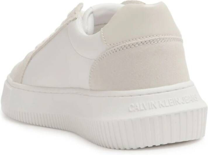 Calvin Klein Witte Sneakers voor een stijlvolle look White Dames