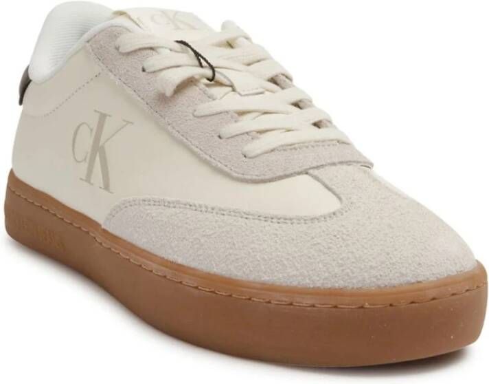 Calvin Klein Witte Sneakers voor een Stijlvolle Look White Heren