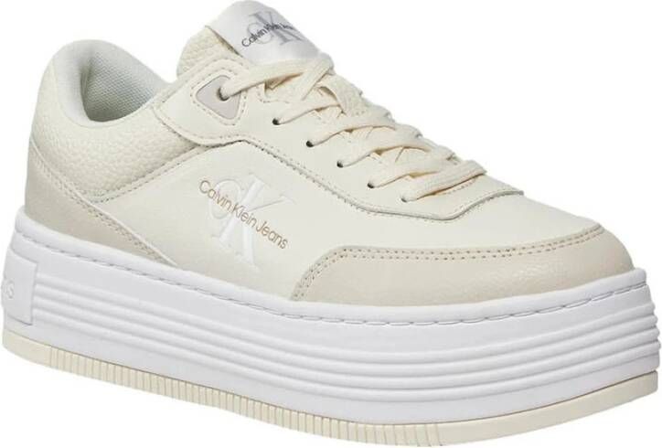 Calvin Klein Witte Urban Elegance Sneakers White Dames