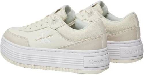 Calvin Klein Witte Urban Elegance Sneakers White Dames