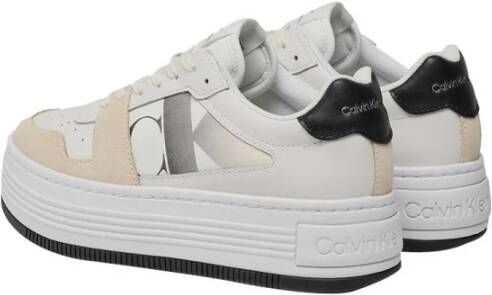 Calvin Klein Witte Urban Sneakers Multicolor Dames