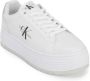 Calvin Klein Plateausneakers BOLD PLATF LOW LACE LTH ML MTL met zijlogo vrijetijdsschoen lage schoen veterschoen - Thumbnail 4