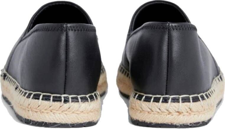 Calvin Klein Zwarte Espadrille Re-Lock Damesschoenen Black Dames