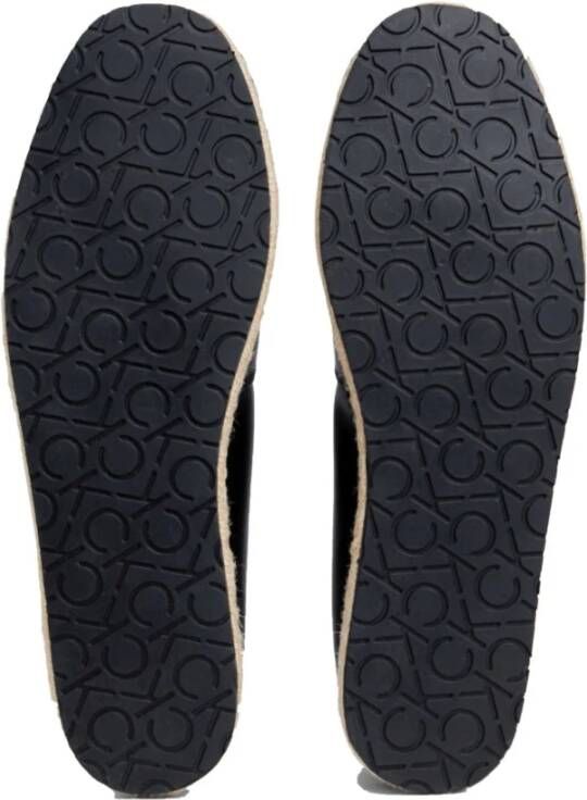 Calvin Klein Zwarte Espadrille Re-Lock Damesschoenen Black Dames