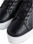 Calvin Klein Zwarte Lace-Up Flatform Sneakers Black Dames - Thumbnail 6