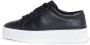 Calvin Klein Zwarte Lace-Up Flatform Sneakers Black Dames - Thumbnail 7