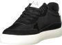 Calvin Klein Zwarte Polyester Sneaker met Gewatteerde Zool Black Heren - Thumbnail 4