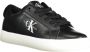 Calvin Klein Zwarte polyester sneakers voor vrouwen Black Dames - Thumbnail 3