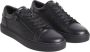 Calvin Klein Zwarte Vetersneakers voor Mannen Black Heren - Thumbnail 4