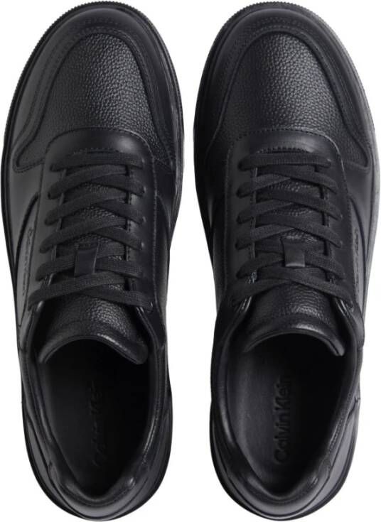 Calvin Klein Zwarte Veterschoenen Black Heren