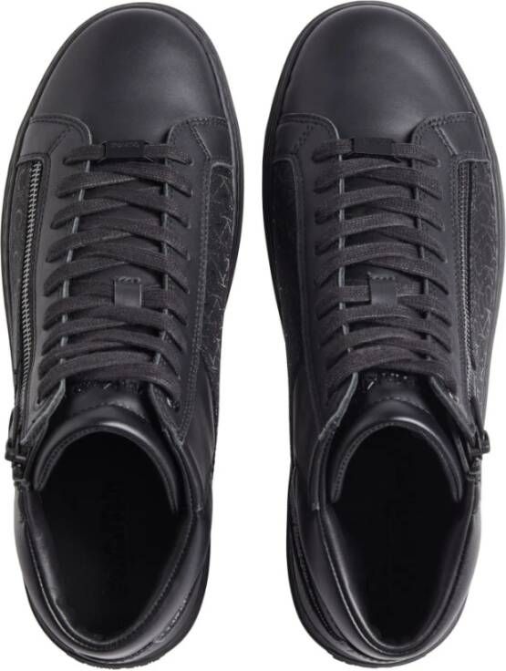 Calvin Klein Zwarte Veterschoenen voor Mannen Black Heren