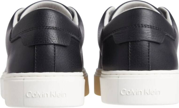 Calvin Klein Zwarte Veterschoenen voor Mannen Black Heren