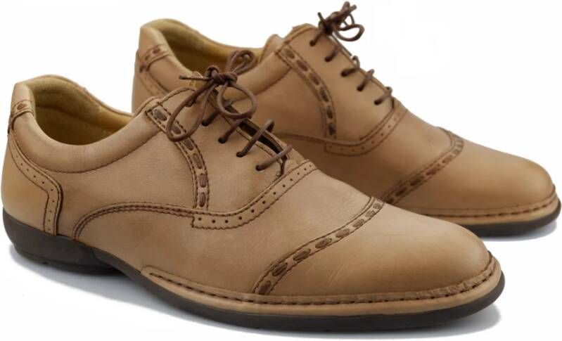 camel active Laced Shoes Brown Heren