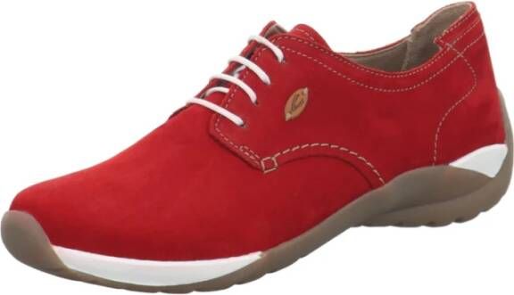 camel active Veterschoenen in helder rood Red Dames