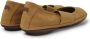 Camper Ballerina's Rechts Nina 21595 Nubuck Bruin Dames - Thumbnail 6