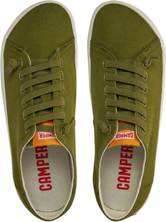 Camper Blauwe Heren Sneaker met OrthoLite Binnenzool Green Heren