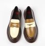 Camper Bruin beige en ivoor lederen loafers Brown Dames - Thumbnail 3