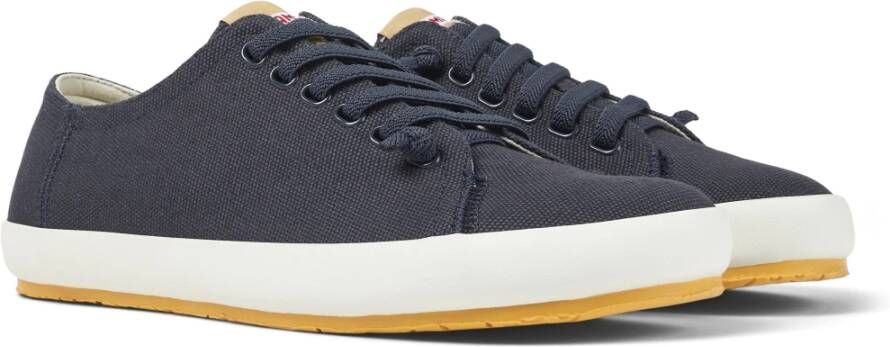 Camper Casual Leren Trainers Blue Heren