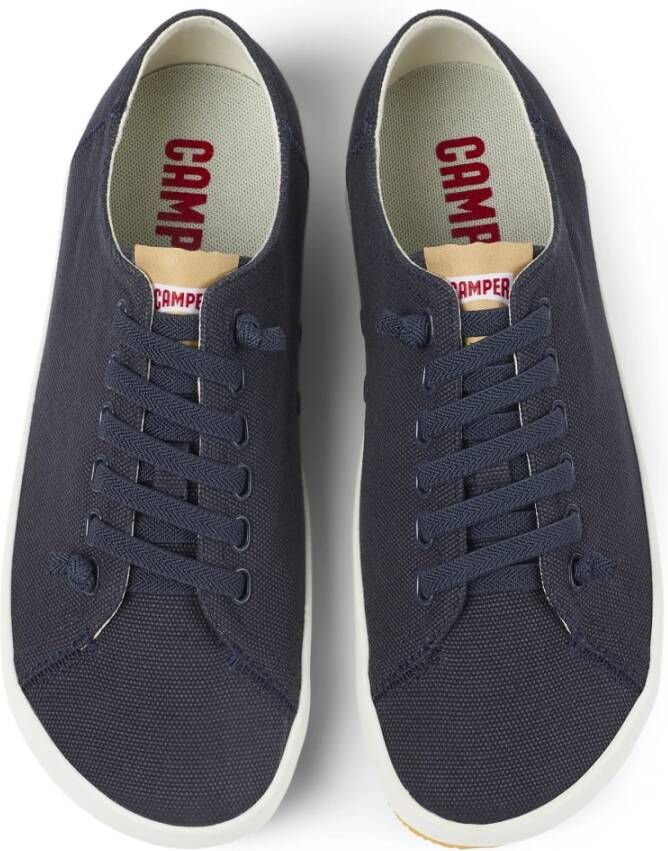 Camper Casual Leren Trainers Blue Heren