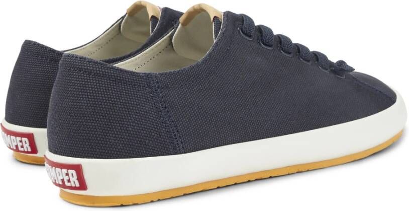 Camper Casual Leren Trainers Blue Heren