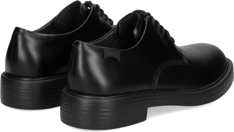 Camper Dean Campus Heren Leren Schoenen Black Heren