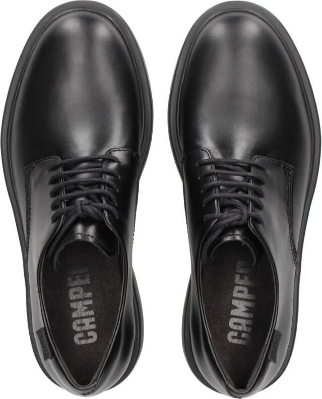 Camper Dean Campus Heren Leren Schoenen Black Heren