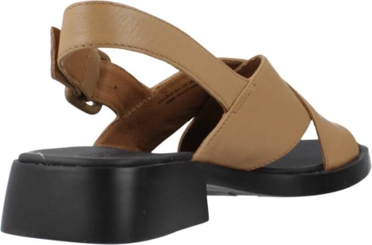 Camper Stijlvolle Platte Sandalen Brown Dames