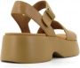 Camper Flat Sandals Brown Dames - Thumbnail 3