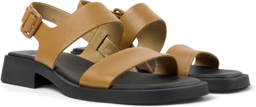 Camper Flat Sandals Bruin Dames