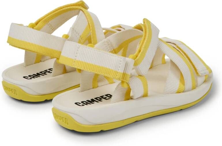 Camper Flat Sandals Geel Dames