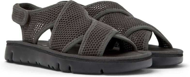 Camper Flat Sandals Grijs Dames