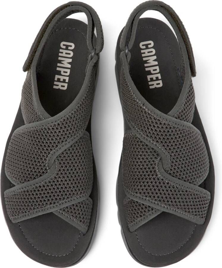 Camper Flat Sandals Grijs Dames