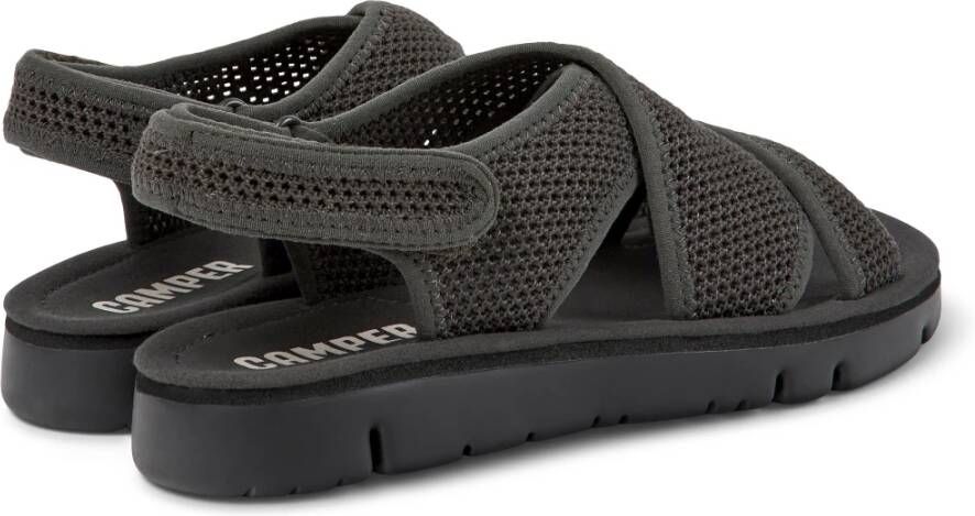 Camper Flat Sandals Grijs Dames