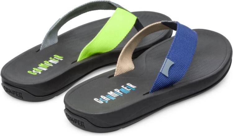 Camper Flat Sandals Grijs Heren