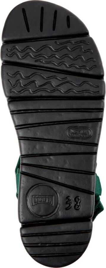 Camper Flat Sandals Groen Dames