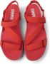 Camper Verhoog je zomerse stijl met Oruga Up-sandalen Red Dames - Thumbnail 4