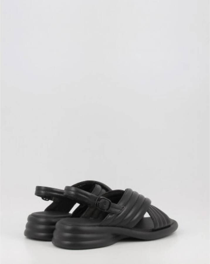 Camper Flat Sandals Zwart Dames