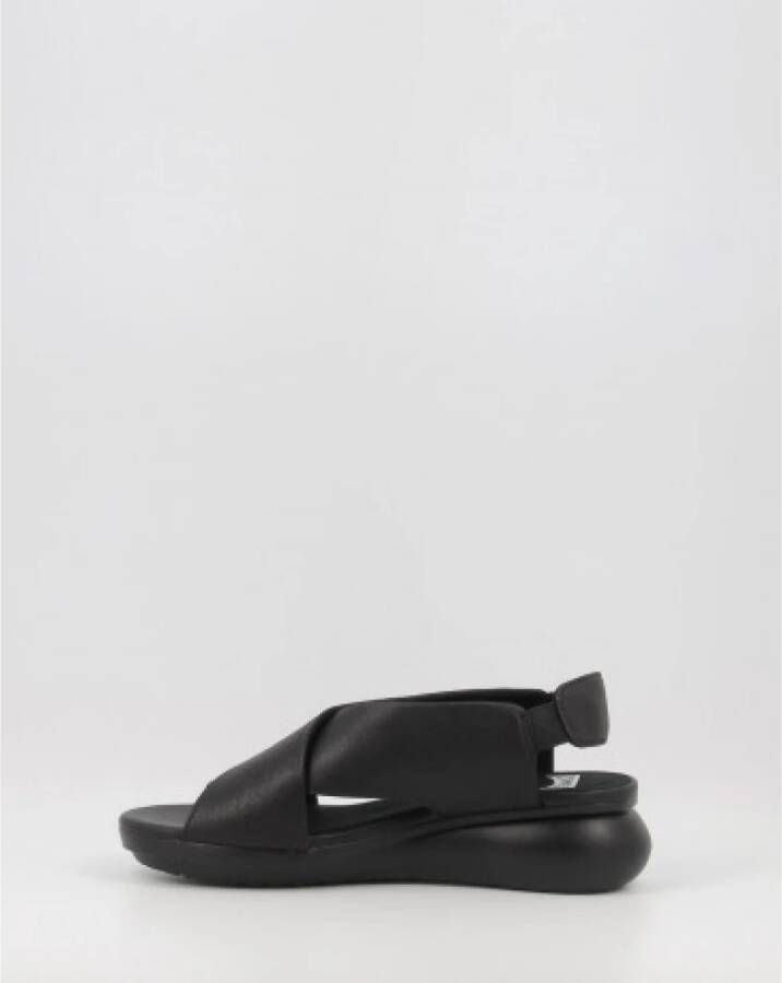 Camper Flat Sandals Zwart Dames