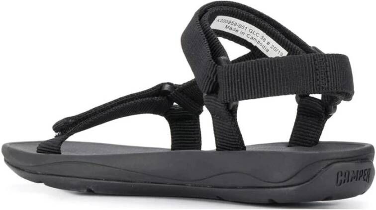 Camper Flat Sandals Zwart Dames