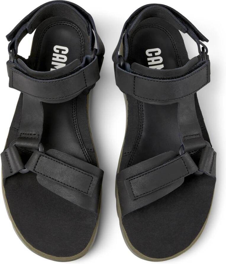 Camper Flat Sandals Zwart Heren