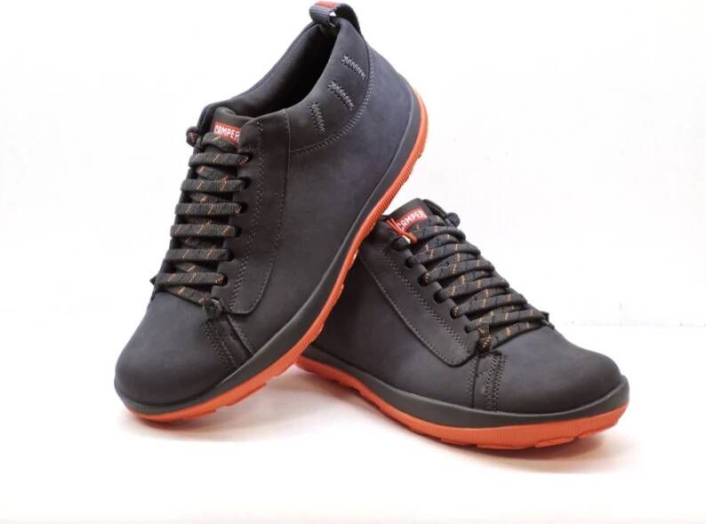 Camper Gore-Tex Grijze Leren Laars Gray Heren