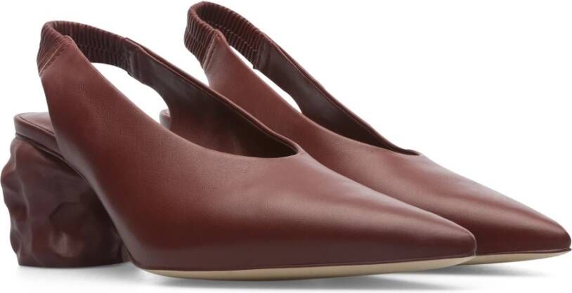 Camper Heeled Mules Bruin Dames