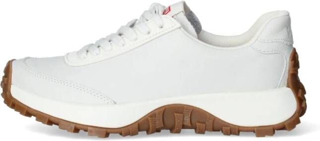 Camper Leren Sneakers met Uitneembare Binnenzool White Dames