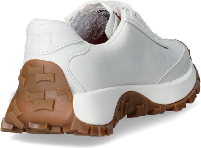 Camper Leren Sneakers met Uitneembare Binnenzool White Dames