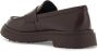 Camper Loafers van geborsteld leer met rubberen logo Brown Dames - Thumbnail 3