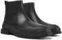 Camper Elegante Chelsea-laarzen van zwart leer Black Heren - Thumbnail 29