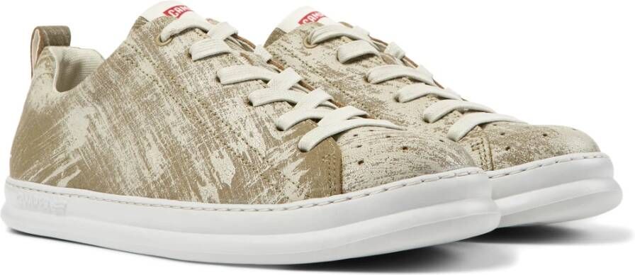 Camper Sportieve Leren Sneakers uit 1982 Beige Heren