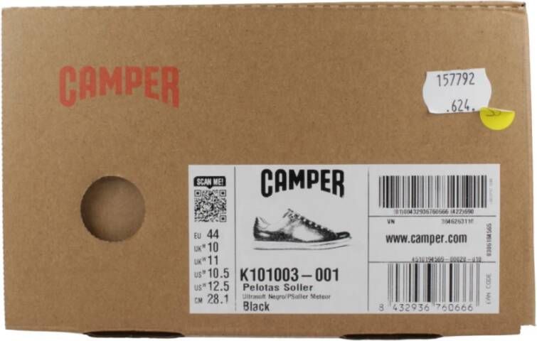 Camper Stijlvolle Sneakers met Pelotas Design Black Heren